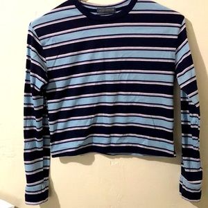 Long sleeve crop top